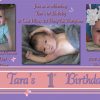 1st birthday invitations
