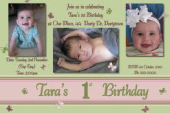 1st birthday invitations