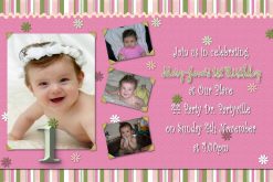 1st birthday invitations