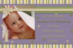 1st birthday invitations