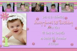 1st birthday invitations