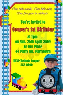 1st birthday invitations