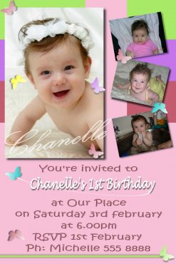 1st birthday invitations