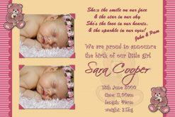 birth announcement cards