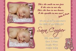 birth announcement cards