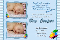 birth announcement cards