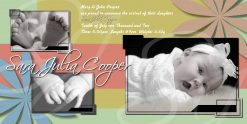 birth announcement cards