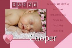 birth announcement cards