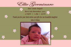 birth announcement cards