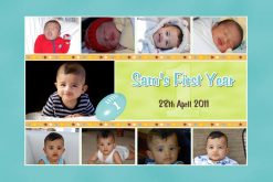 babys 1st year collage
