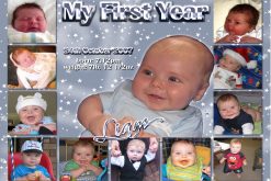 babys 1st year collage