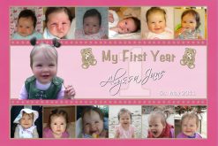 babys 1st year collage