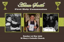 1st communion confirmation collage