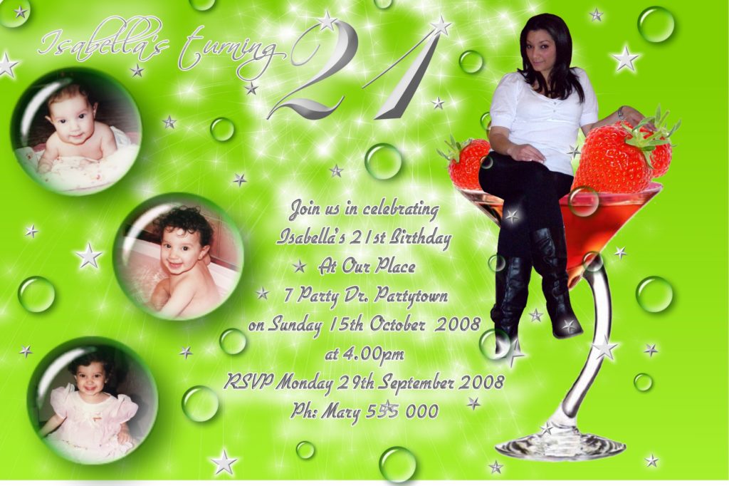 Funnyshots Party Invitations