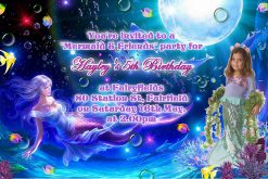 Mermaid Invitations